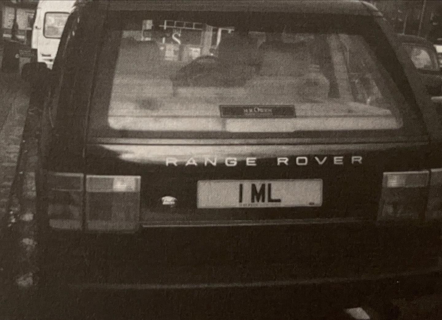 Number Plate 1 ML